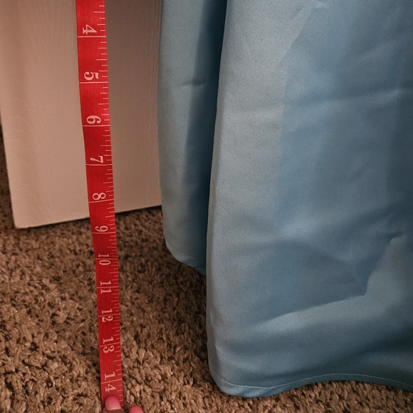 Turquoise pageant gown - Picture 9 of 11